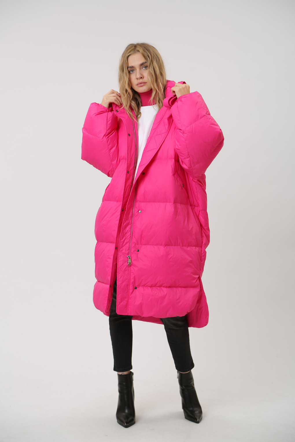 Пуховик удлиненный Graciana