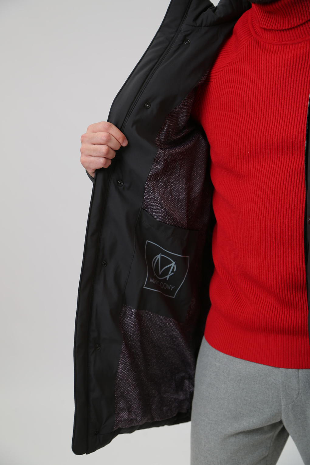 Пуховик удлиненный Marc Cony